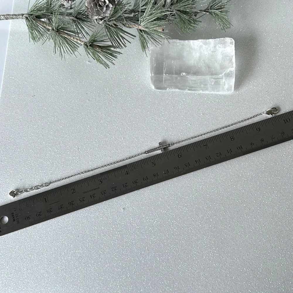 Brighton Inner Shine Cross Anklet NWOT - Picture 9 of 14